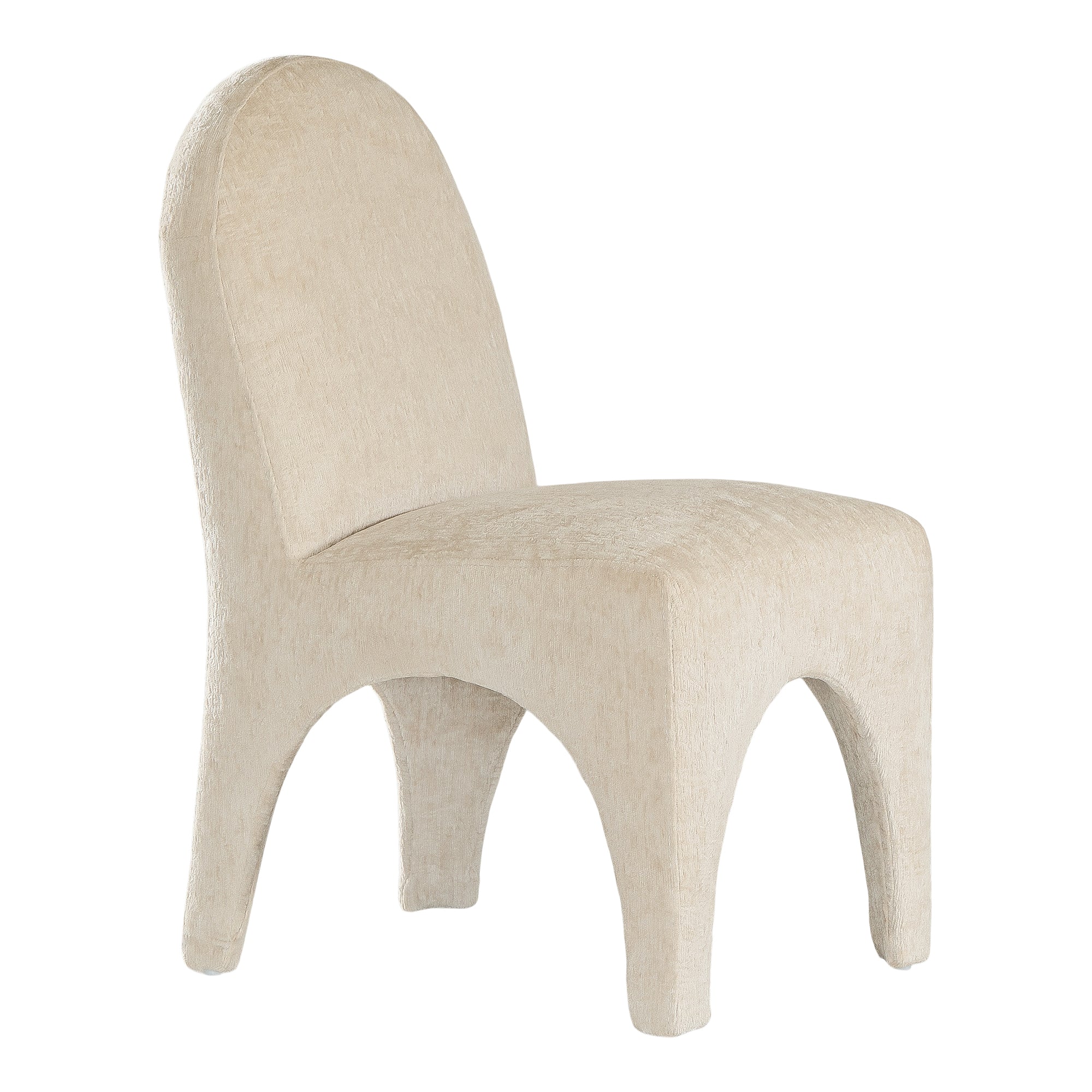Tucan Curved Upholstered Dining Chair Chai - KULALA Living
