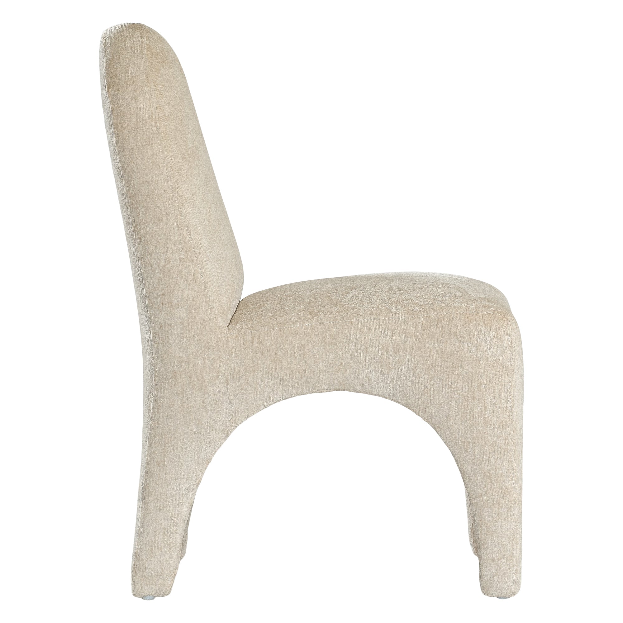 Tucan Curved Upholstered Dining Chair Chai - KULALA Living