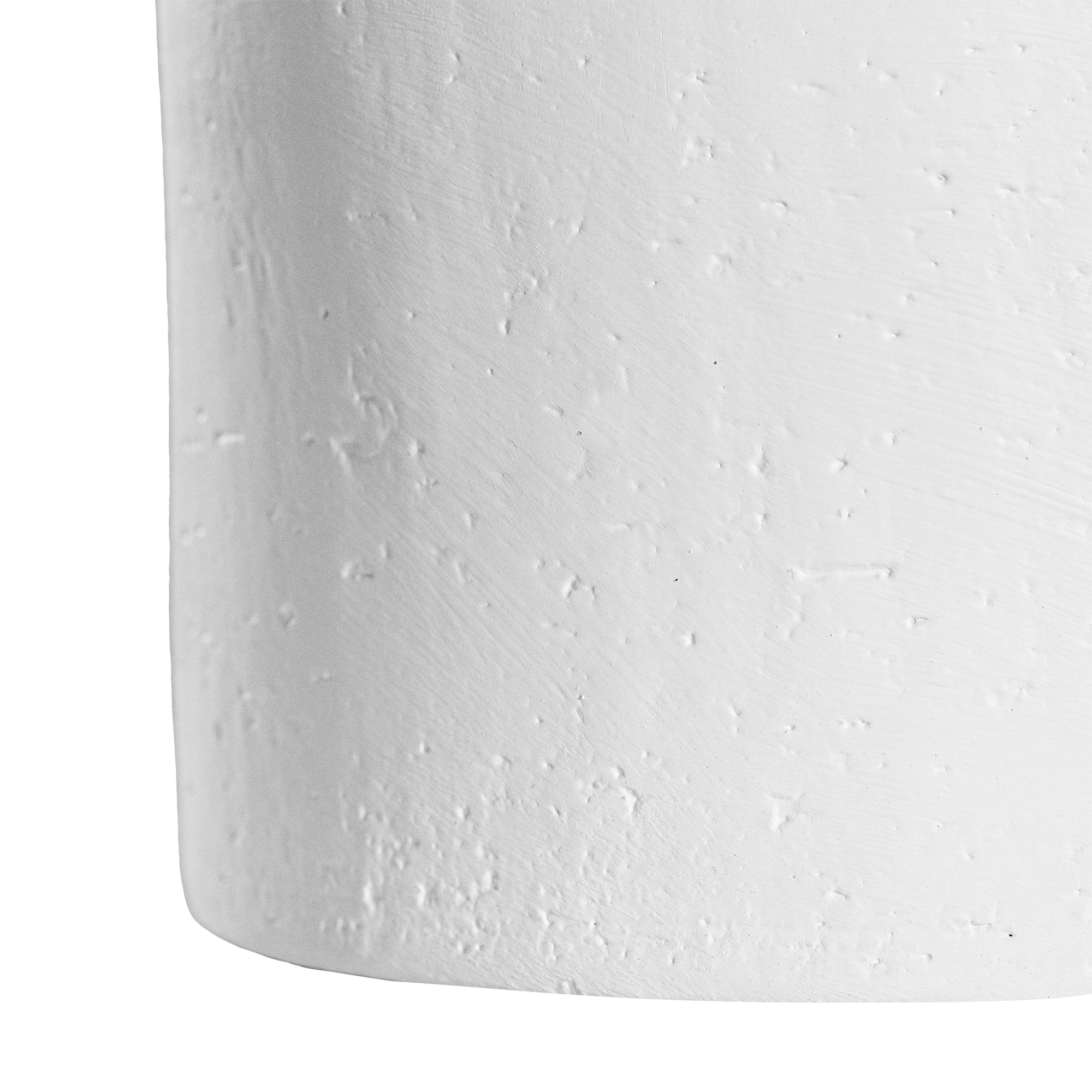 White handled vases with a modern rustic design, perfect for contemporary decor