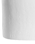 White handled vases with a modern rustic design, perfect for contemporary decor