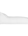white sunlounger bean bag for outdoor relaxation, featuring durable fabric and ergonomic shape. Ideal for poolside lounging, garden seating, or creating a casual chill-out area
