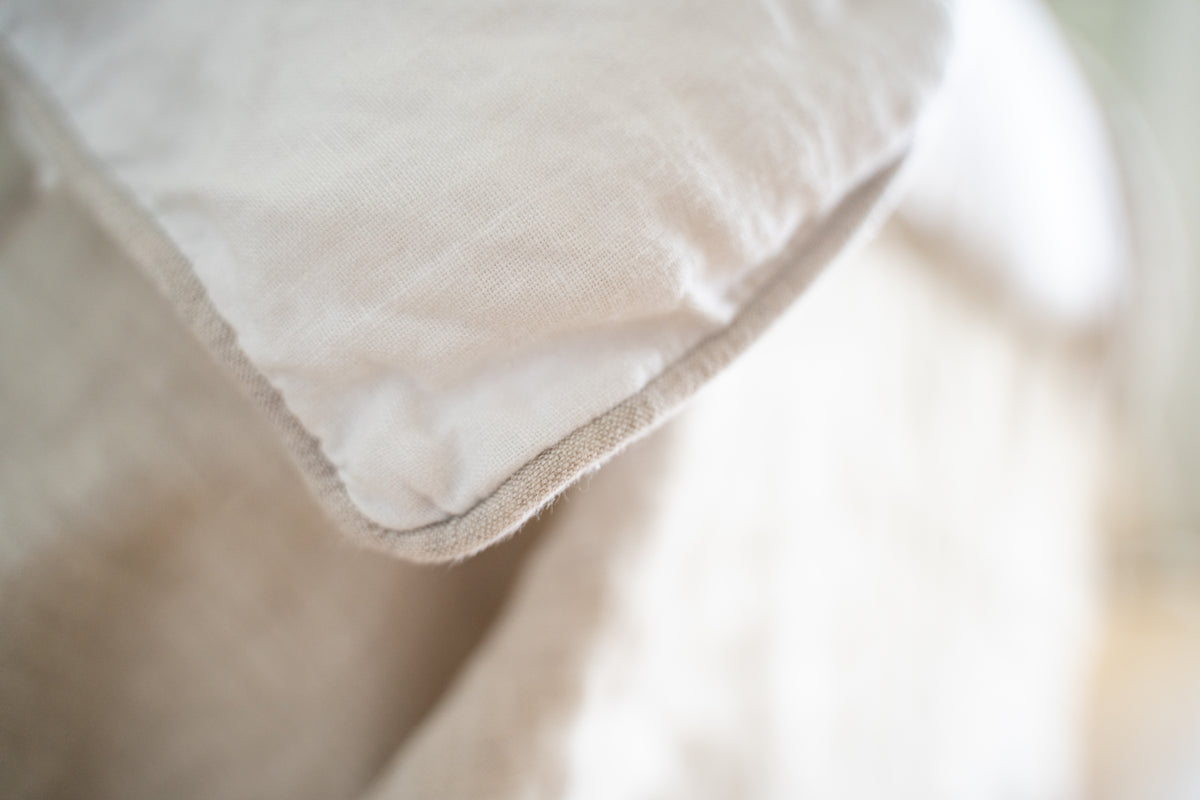 SOL Linen Pipi Piped Linen Duvet Cover - KULALA Living