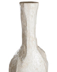 Mazuri Cement Vase | White Wash KULALA Living