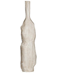 Mazuri Cement Vase | White Wash KULALA Living