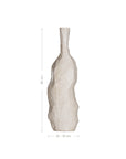 Mazuri Cement Vase | White Wash Medium KULALA Living
