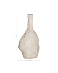 Mazuri Cement Vase | White Wash Small KULALA Living