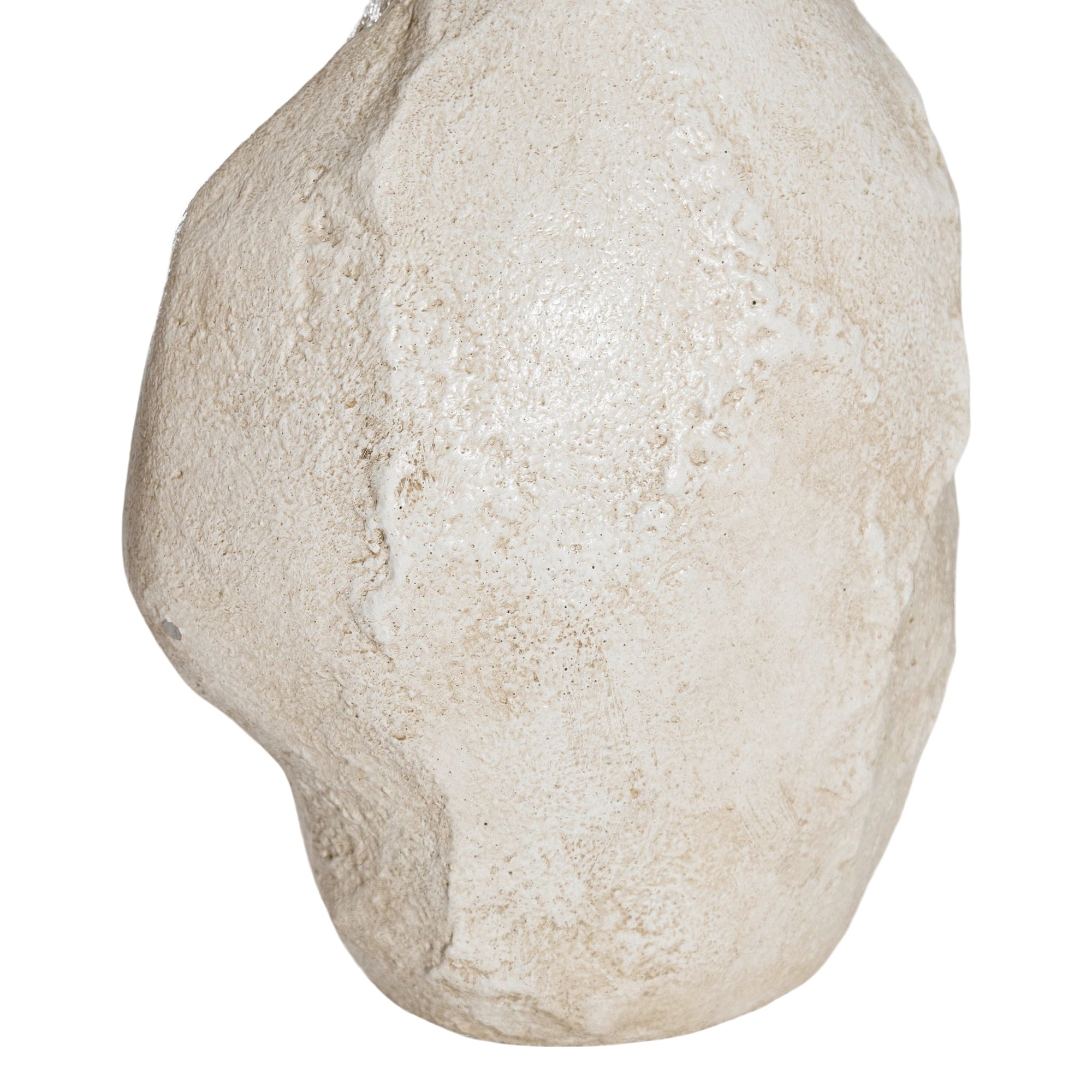 Mazuri Cement Vase | White Wash KULALA Living