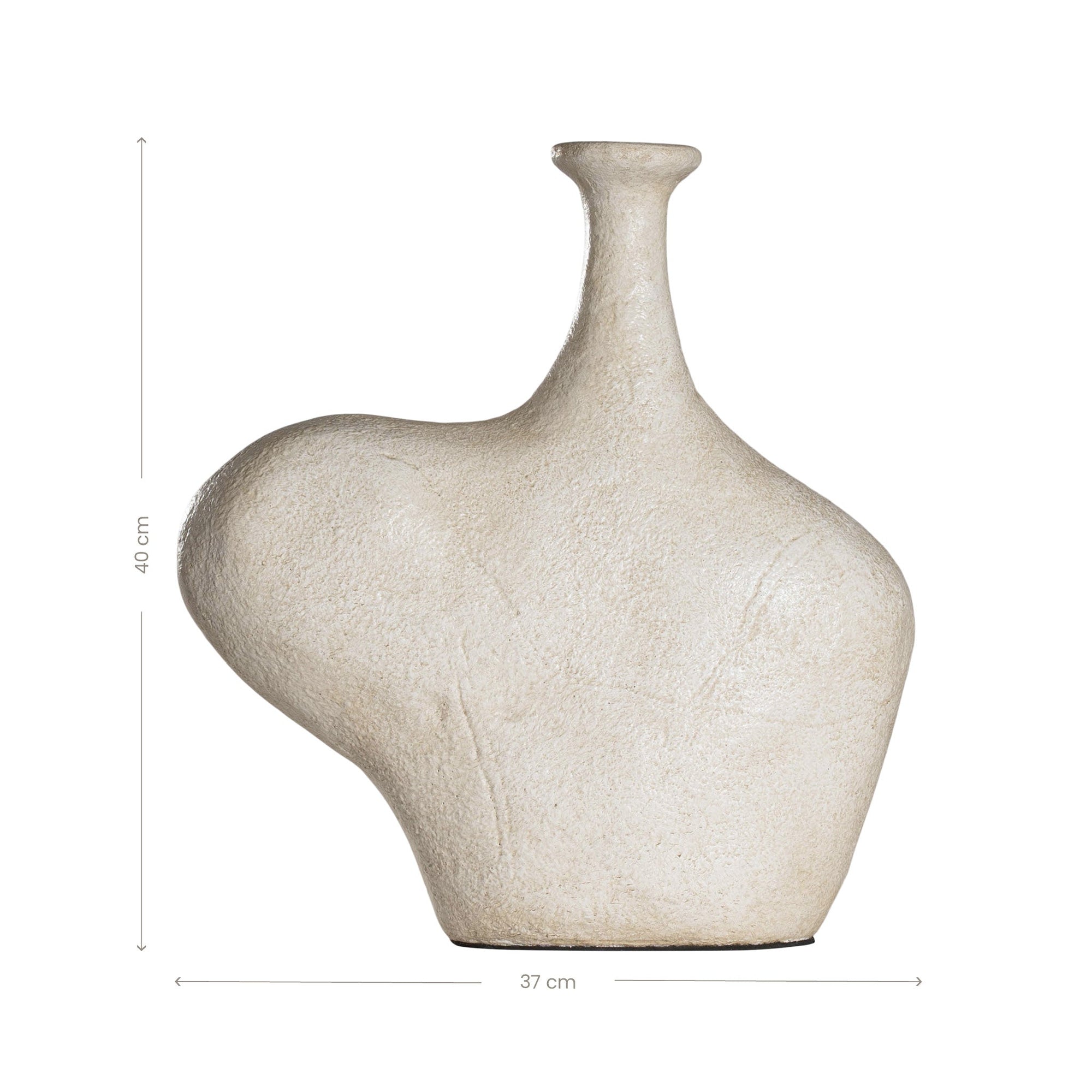 Meraki Vase | White Wash Wide KULALA Living
