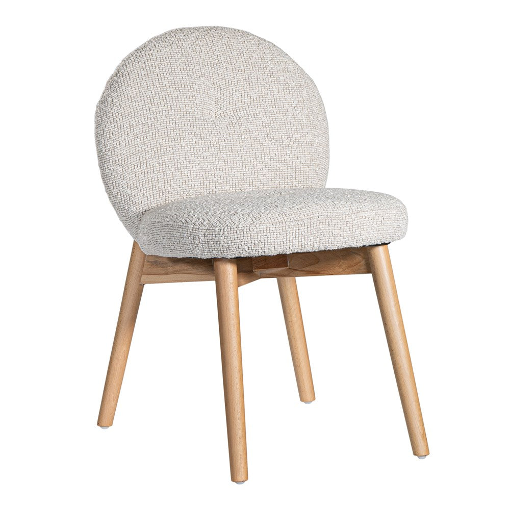 Montego Dining Chair | Alabaster Light Oak Uniqwa Collections